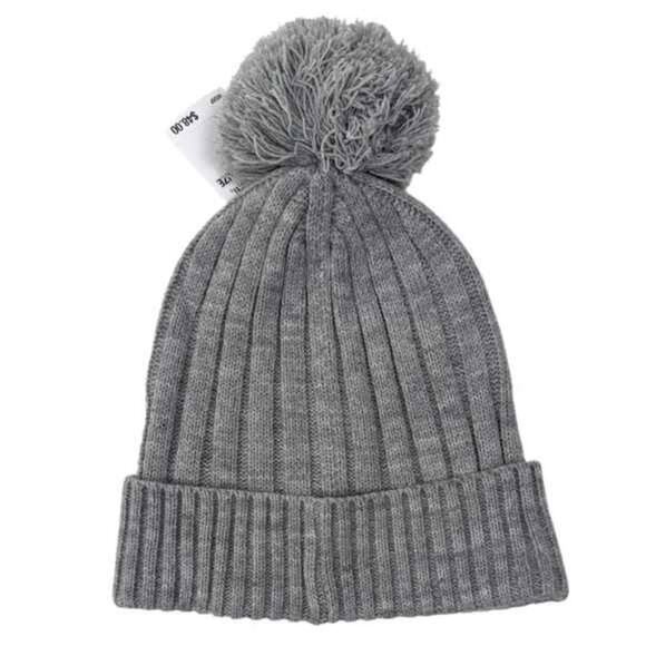 Michael Kors Ribbed Knit Pom Pom Beanie- NWT - Picture 4 of 5